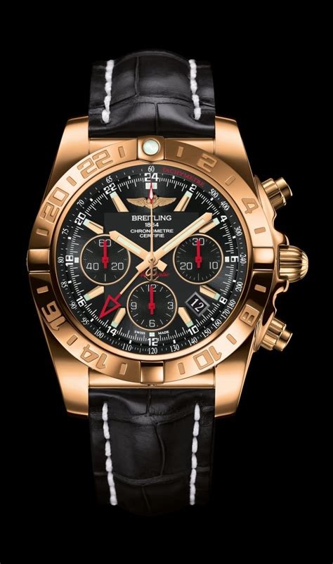 breitling chronomat 44 two-tone 18kt rose gold|breitling 44 cb 0110.